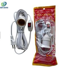 Dây Đèn Liền Đui Có Công Tắc 3M Công Suất 500w Maxkaro.