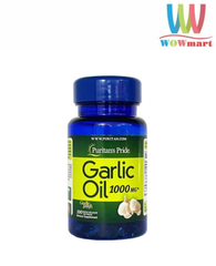 Viên uống tinh dầu tỏi Puritan’s Pride Garlic Oil 1000mg 100 viên Date Xa NK