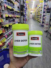 Viên Uống Hỗ Trợ Thải Độc Gan Swisse Ultiboost Liver Detox - 60 - 120 - 200 viên - Hỗ Trợ Thải Độc Gan Từ Úc - Duy Trì Chức Năng Gan Khỏe Mạnh - Giải Pháp Detox Gan Hiệu Quả Từ Thiên Nhiên