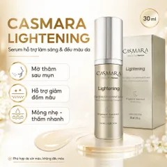 Casmara Lightening Serum 30ml Mờ Thâm Nám Sáng Da Đều Màu Hỗ Trợ Giảm Đốm Nâu Thâm Mụn