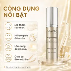 Casmara Lightening Serum 30ml Mờ Thâm Nám Sáng Da Đều Màu Hỗ Trợ Giảm Đốm Nâu Thâm Mụn