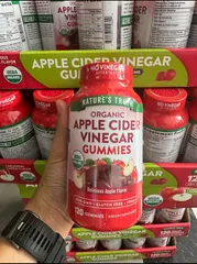 Kẹo dẻo giấm táo Nature’s Truth Organic Apple Cider Vinegar Gummies 500mg 120 Gummies