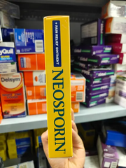 Kem mỡ kháng viêm, liền sẹo Neosporin Dual Action Ointment (Set 3) usa