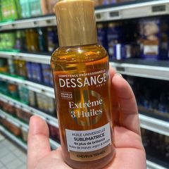 Dầu dưỡng tóc Dessange Paris Extrême 3 Huiles Pháp 100m