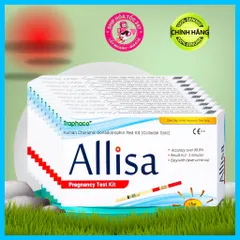 [Che tên] COMBO 5 Que Thử Thai Bản To 4mm Allisa Của Traphaco - Chính Xác Cao, Giao Hàng Kín Đáo