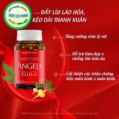 [ Đầy Đủ Tem Tích Điểm] Viên uống Angela gold tăng cường sức khoẻ, sắc đẹp và sinh lý nữ Hộp 60 Viên