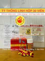 Tỷ Thống Linh - Hỗ Trợ Viêm Mũi Dị Ứng và Cảm Sổ Mũi - Hộp 30 Viên Chính Hãng,
