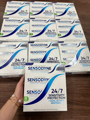 Set Lốc 4 kem đánh răng Sensodyne Advanced Whitening 184g x4