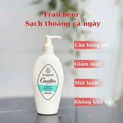 [Nhập khẩu] Dung dịch vệ sinh Cavaillès L’Intime Fraîcheur tươi mát dịu nhẹ 250ml.