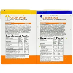 set 3 chai Siro giảm ho cho trẻ 2-12 tuổi Zarbee’s Cough Syrup 2 Daytime +1 Nighttime 118ml x3