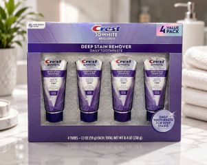 Kem Đánh Răng 3D Crest - Crest 3D White Brilliance Deep Stain Remover Daily Toothpaste (59g/tuýp)