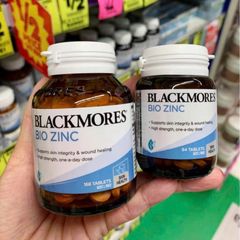 Viên Uống Blackmores Bio Zinc 84 & 168 viên - Bổ Sung Kẽm Cho Sức Khỏe Làn Da - Sức Khỏe Cho Nam Giới & Tăng Cường Hệ Miễn Dịch - Sản Phẩm Chính Hãng Từ Úc