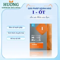 [ Bổ sung I ốt tăng đề kháng ] Thực phẩm bảo vệ sức khỏe Essential Minerals Iodine – 60 viên/lọ