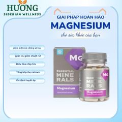 Minerals Magnesium hỗ trợ giảm căng thẳng và ngủ ngon