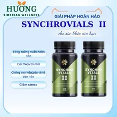 Syn 2 Siberian thực phẩm bảo vệ sức khỏe Synchrovitals II – 60 viên/lọ