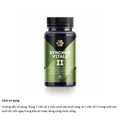 Syn 2 Siberian thực phẩm bảo vệ sức khỏe Synchrovitals II – 60 viên/lọ