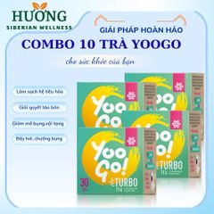 [Combo 10 Hộp] Trà Body Yoogo Nhập Khẩu Nga Hỗ Trợ Giảm Cân An Toàn Hiệu Quả Hộp 30 gói