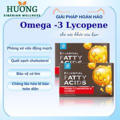 Omega-3 từ dầu cá biển và vitamin E, hỗ trợ chống oxy hóa, hỗ trợ sức khỏe tim mạch