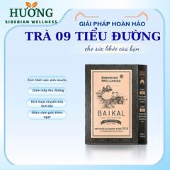 [Trà tiểu đường N9 ] Trà thảo mộc Siberian Baikal tea collection Herbal tea N9 - 30 gói