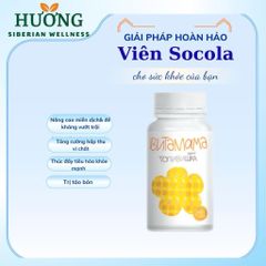 Viên socola tăng cường sức đề kháng cho bé -VitaMama Siberian immunity sweets - 400 viên