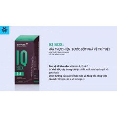 Viên uống hoạt huyết dưỡng não IQ Box - Tăng cường trí nhớ IQ Box Siberian Wellness - Hộp 30 gói