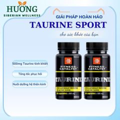 Thực phẩm bảo vệ sức khỏe Fitness Catalyst Taurine - 60 viên/lọ