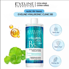 Nước Tẩy Trang Eveline Hyaluron Clinic B5 Cấp Ẩm 500ml