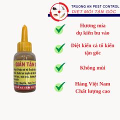 100 lọ thuốc diệt kiến tận gốc, dạng nhỏ giọt dụ kiến bu vào, diệt cả tổ