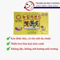 Keo dính chuột ĐẠI PHÁT vàng, nguyên liệu Hàn Quốc, dính cực chắc, có sẵn mồi thu hút chuột