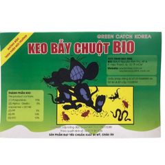 [Bán sỉ] 100 miếng keo dính chuột nhắt BIO có sẵn mồi dụ chuột, keo dính chắc, hàng Việt Nam