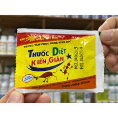Phấn diệt kiến, côn trùng sản phẩm TRUNG TÂM CÔNG NGHỆ SINH HỌC gói 20g