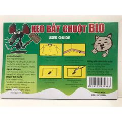 [Bán sỉ] 100 miếng keo dính chuột nhắt BIO có sẵn mồi dụ chuột, keo dính chắc, hàng Việt Nam