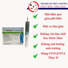 Thuốc diệt gián OPTIGARD COCKROACH BAIT hiệu quả với nhiều loài gián phổ biến dạng tuýp 30g hàng SYNGENTA