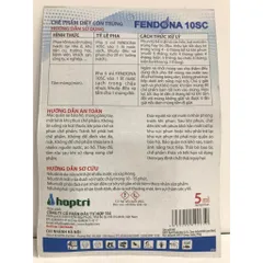 Thuốc diệt muỗi FENDONA 10SC, hạ gục hiệu quả, phòng chống sốt xuất huyết, sản phẩm BASF, gói 5ml