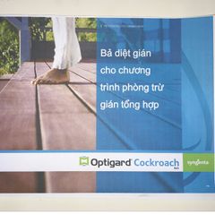 Thuốc diệt gián OPTIGARD COCKROACH BAIT hiệu quả với nhiều loài gián phổ biến dạng tuýp 30g hàng SYNGENTA