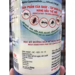 Thuốc diệt muỗi FENDONA 10SC, hạ gục hiệu quả, phòng chống sốt xuất huyết, sản phẩm BASF, chai 1 lít