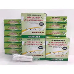 Phấn diệt, trừ, đuổi kiến và côn trùng VIPESCO, chuyên diệt trừ kiến, gián trong gi dụng và y tế, đơn giản dễ dùng