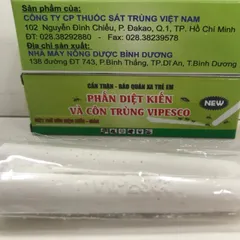 Phấn diệt, trừ, đuổi kiến và côn trùng VIPESCO, chuyên diệt trừ kiến, gián trong gi dụng và y tế, đơn giản dễ dùng