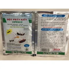 Phấn diệt, trừ, đuổi kiến và côn trùng VIPESCO, chuyên diệt trừ kiến, gián trong gi dụng và y tế, đơn giản dễ dùng