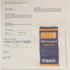Bột khử trùng diệt khuẩn CLORAMIN B vệ sinh nhà cửa, chuồng trại, phòng dịch túi 1kg