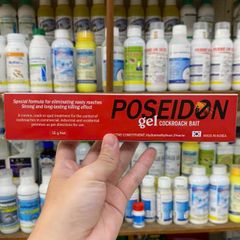 Thuốc diệt gián chuyên dụng POSEIDON diệt hiệu quả các loại gián kể cả gián đức dạng gel tuýp 35g