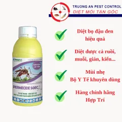 Thuốc diệt bọ đậu đen PERMECIDE 50EC diệt cả côn trùng khác sản phẩm Hợp Trí, chai 1 lít