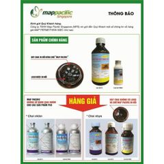 Thuốc diệt muỗi MAP PERMETHRIN 50 EC diệt trừ hiệu quả các loài muỗi, chai 1 lít