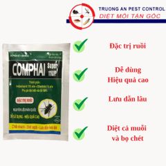 Thuốc diệt ruồi COMPHAI SUPER 11WP, đặc trị ruồi, diệt được cả muỗi và bọ chét, gói 20gam