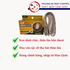 Keo dính thằn lằn thạch sùng DAEGIL hoa văn thu hút thằn lằn thạch sùng xuất xứ Hàn Quốc hộp 5 miếng