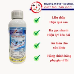 Thuốc diệt muỗi FENDO GREEN, không mùi hiệu quả, phun phòng sốt xuất huyết, chai 1 lít