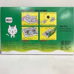 Keo dính chuột ĐẠI PHÁT xanh, nguyên liệu Hàn Quốc, dính cực chắc, có sẵn mồi thu hút chuột