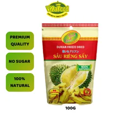 [TRIAL OFFER -40%]Good Good freeze-dried durian 100g, bar, crispy, fatty - Viza Food