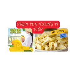 [TRIAL OFFER -40%]Good Good freeze-dried durian 100g, bar, crispy, fatty - Viza Food