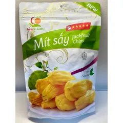 Special dried jackfruit, less sticky to teeth, No sugar, crispy, 200G package - Viza Food